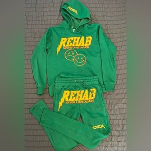 Ricchezza Rehab Hoodie & Sweatpants Set - READ!